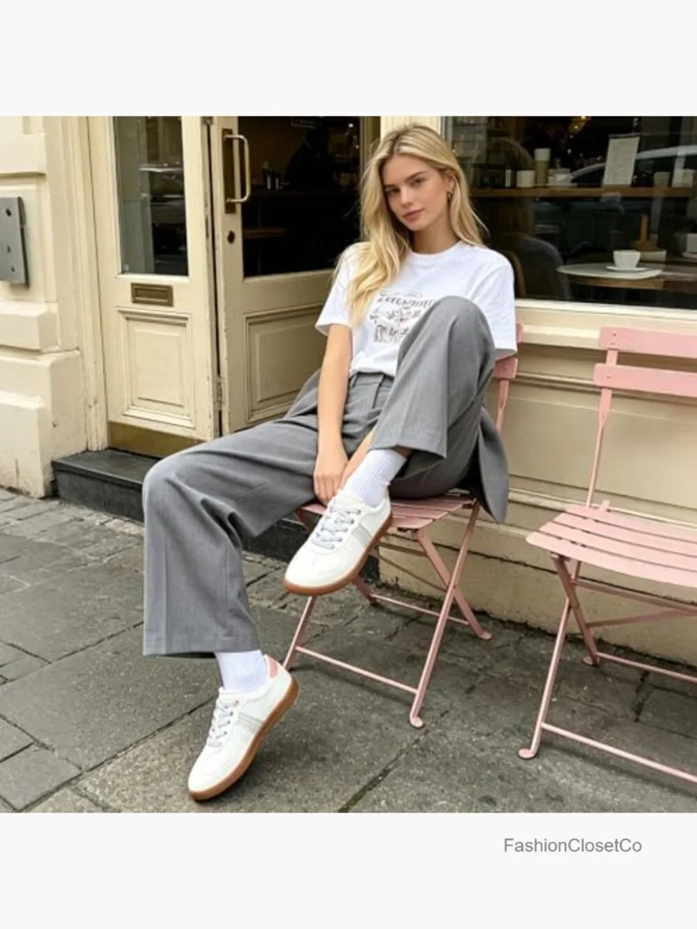 Slip On Canvas Fashion Sneakers - Comfortable Low Top Walking Tennis Shoes - Picture 3 of 7